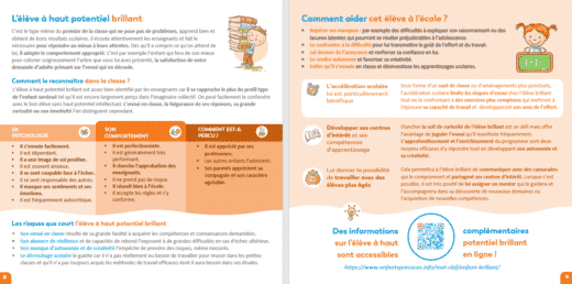 L'élève à haut potentiel brillant